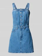 Sukienki - Sukienka jeansowa z 5 kieszeniami - miniaturka - grafika 1