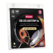 Taśmy LED - Taśma LED COB 3m z zasilaczem barwa ciepła IP20 - miniaturka - grafika 1