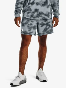 Spodenki męskie Under Armour  Rival Terry 6in Short-BLU L - Spodenki męskie - miniaturka - grafika 1