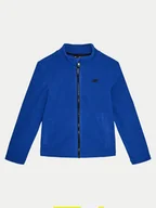 Bluzy męskie - 4F Polar 4FJWMM00TFLEM245 Niebieski Regular Fit - miniaturka - grafika 1