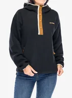 Bluzy sportowe damskie - Bluza z kapturem damska Columbia Helvetia II Hoodie - black - miniaturka - grafika 1