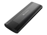 Pozostałe akcesoria sieciowe - SANDBERG USB 3.2 Case for M.2+NVMe SSD - miniaturka - grafika 1