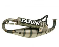 Części motocyklowe - układ wydechowy YASUNI Carrera 30 Carbon/aramid – Yamaha Zuma 50 (leżący Minarelli) - miniaturka - grafika 1