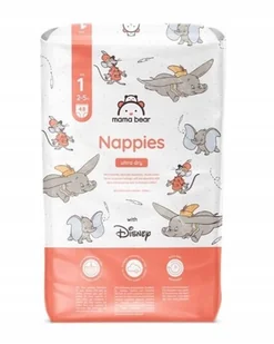 Mama Bear Nappies Pieluszki r. 1 2-5kg) 48 szt DISNEY - Pieluchy - miniaturka - grafika 1