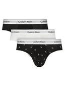 Majtki męskie - Calvin Klein Underwear Komplet slipów LV00NB4388 Czarny - miniaturka - grafika 1