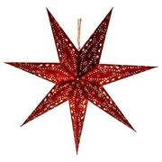 Oświetlenie świąteczne - LED Dekoracja bożonarodzeniowa LED/3xAA gwiazda czerwona - miniaturka - grafika 1
