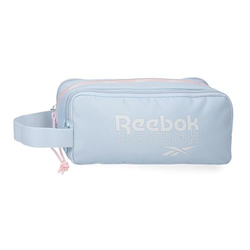 Reebok Andrew Triple Case Niebieski 22x10x9 cms Poliester by Joumma Bags, niebieski, Potrójne etui