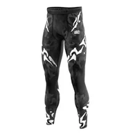 Legginsy - Legginsy sportowe męskie EXTREME HOBBY BLACK PANTHER - miniaturka - grafika 1
