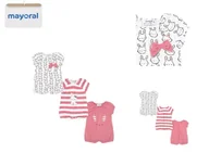 Body dla niemowląt - Zestaw 3 Piżamek Dla Noworodka R.60 - miniaturka - grafika 1