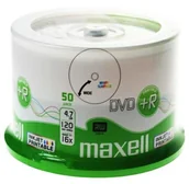 Nośniki danych - Maxell DVD+R 4.7GB 16x PRINTABLE 50szt 275702.40 - miniaturka - grafika 1