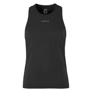 Męska koszulka bez rękawów CRAFT ADV ESSENCE SINGLET 2 M 1914713-999000 – Czarny - Koszulki męskie - miniaturka - grafika 1