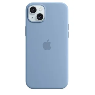 Apple Silikonowe etui z MagSafe do iPhone 15 Plus Zimowy błękit MT193ZM/A - Etui i futerały do telefonów - miniaturka - grafika 1