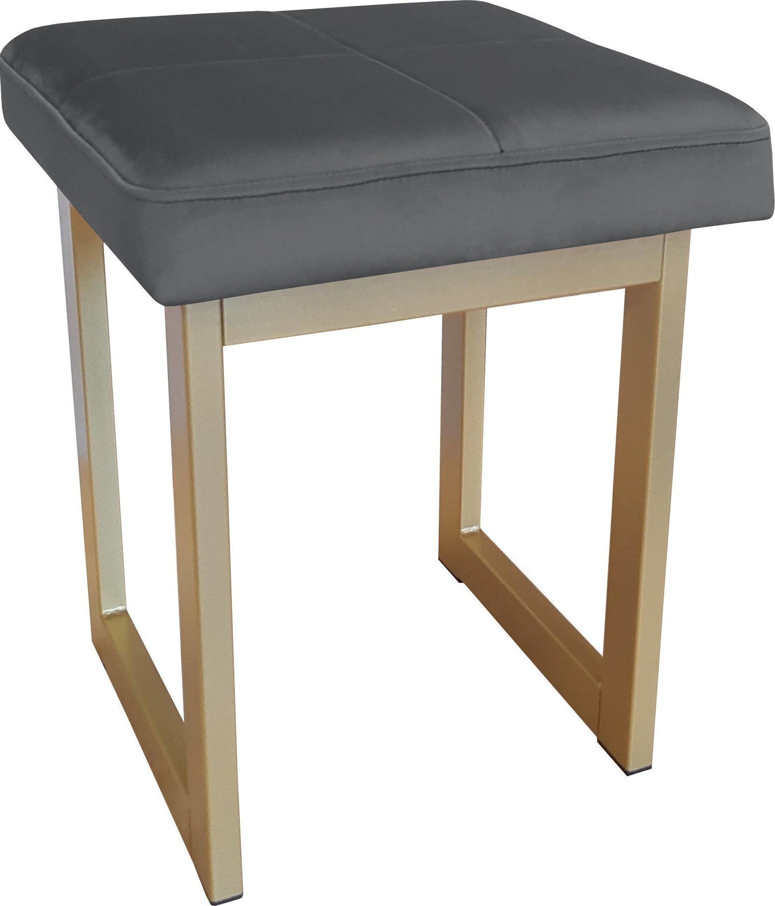 Atos TABORET SOLID 45cm STOŁEK LOFT podstawa złota BL14