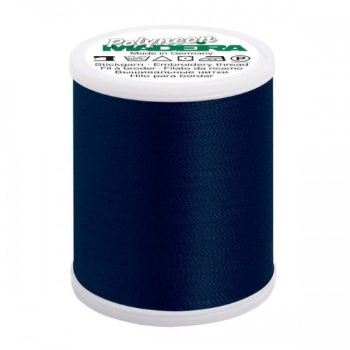 Nitka hafciarska MADEIRA Polyneon 40, 1000 m, ciemno granatowa
