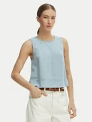 Koszulki i topy damskie - ONLY Top Dorsi 15363996 Niebieski Loose Fit - miniaturka - grafika 1