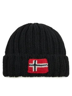 Napapijri Czapka Semiury 6 NP0A4GMH Czarny - Czapki dla dzieci - miniaturka - grafika 1