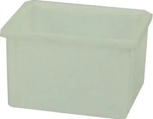 Artech Pojemnik magazynowy, wym. 40 x 30, kolor, atest na kontakt z żywnością biały - Pojemniki przemysłowe - miniaturka - grafika 1