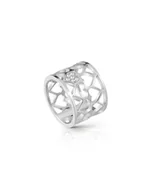 Pierścionki - Biżuteria GUESS UBR85006-54. Pierścionek, Kolor srebrny. Kobieta. - miniaturka - grafika 1