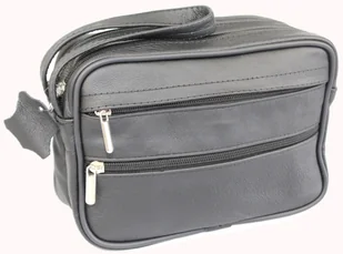 Saszetka Męska Skórzana Średnia MAGRE (PL) ANDRZEJ II BIS DeLuxe Skóra Naturalna 22,5 x 15 x 5 [cm] - Torby męskie - miniaturka - grafika 6