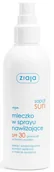 Balsamy i kremy do opalania - Ziaja Sopot Sun mleczko w sprayu nawilżające SPF30+ 170 ml - miniaturka - grafika 1