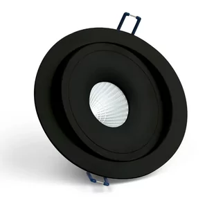 OXYLED Lampa wpuszczana STILLO RO 8W 24 4000K czarna 892626 - Oprawy, klosze i abażury - miniaturka - grafika 1