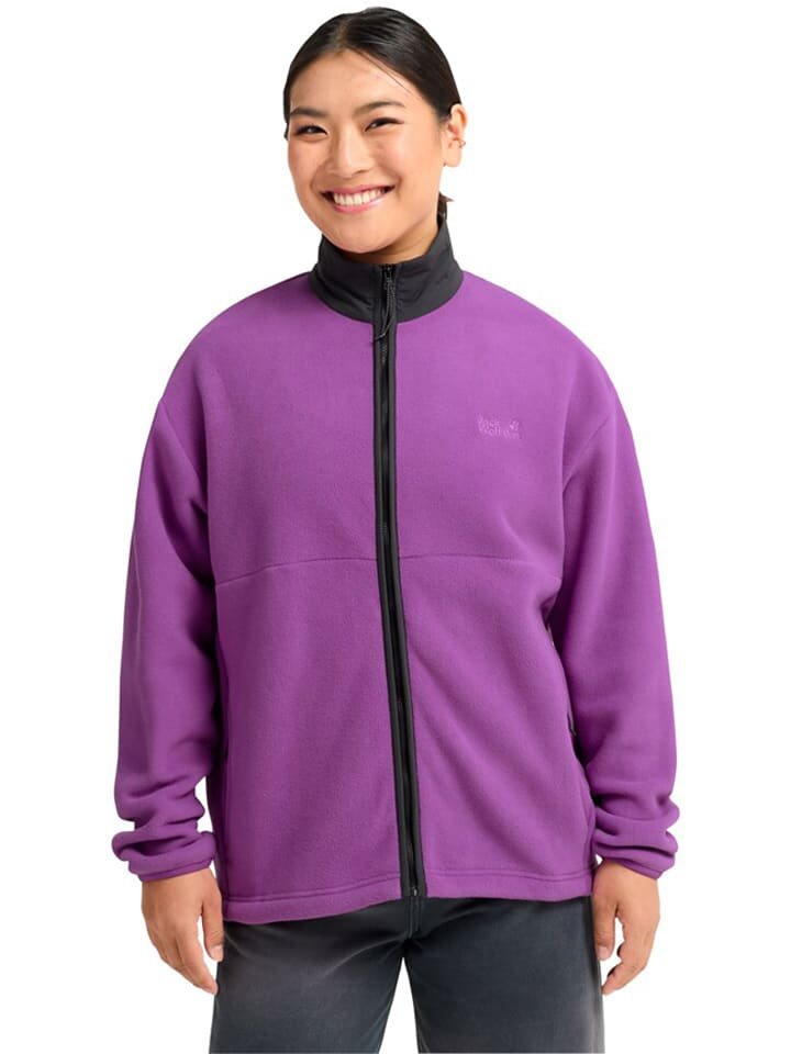 Jack Wolfskin Kurtka polarowa w kolorze fioletowym