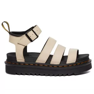 Glany damskie - Sandały Dr Martens Blaire Pisa Leather Strap Platform 30706292 - beżowe - grafika 1