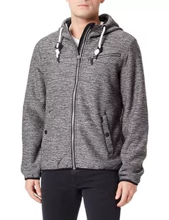 baradello Męska kurtka polarowa Altiplano, granitowo-szary melanż, M - Kurtki męskie - miniaturka - grafika 1