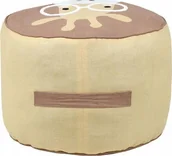 Krzesełka i taborety dla dzieci - Pufa dla dziecka COQUIN zebra, Ø 40 cm - miniaturka - grafika 1