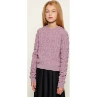 Swetry dla dziewczynek - Pinko UP Wełniany sweter Regular Fit - miniaturka - grafika 1