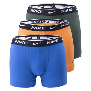 Męskie Bokserki NIKE TRUNK 3PK 0000KE1008AKT – Wielokolorowy - Majtki męskie - miniaturka - grafika 1