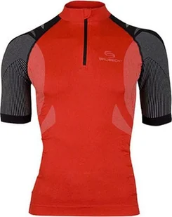 Brubeck Koszulka męska SS10410 czerwona r. XXL - Koszulki męskie - miniaturka - grafika 1