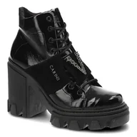 Botki damskie - Carinii, Botki, B8503_-070-H20-000-F20 Czarny, rozmiar 37 - miniaturka - grafika 1