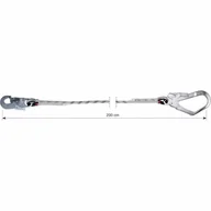 Sprzęt wspinaczkowy - CAMP Rope Lanyard Single 200cm + Hook 53mm - miniaturka - grafika 1