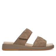 Klapki i japonki damskie - Klapki Caprice 9-27204-44 Brązowy - miniaturka - grafika 1