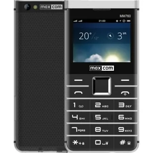 Maxcom Comfort MM760 Dual Sim Czarny - Telefony komórkowe - miniaturka - grafika 1