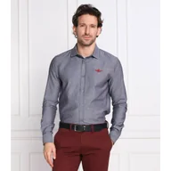 Koszule męskie - Aeronautica Militare Koszula | Slim Fit - miniaturka - grafika 1