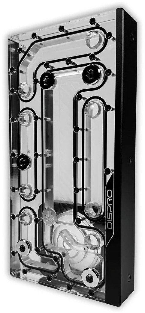 Stealkey Customs SC DisPro 240R Rear Distroplate, D5 i DDC-Pumpe, D-RGB - 240mm 19001