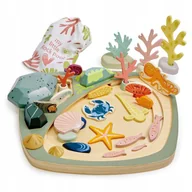 Klocki - Kreatywny zestaw z drewnianymi elementami - Ocean, Tender Leaf Toys - miniaturka - grafika 1