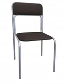 Fotele i krzesła biurowe - Krzesło konferencyjne Tulipan stelaż szary D19 - miniaturka - grafika 1