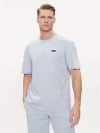 Koszulki męskie - Calvin Klein T-Shirt K10K112749 Błękitny Comfort Fit - miniaturka - grafika 1