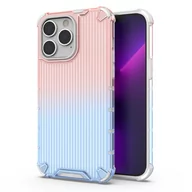 Etui i futerały do telefonów - Hurtel Ombre Protect Case etui do iPhone 13 Pro pancerny pokrowiec różowo-niebieskie - miniaturka - grafika 1