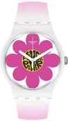 Zegarki damskie - Zegarek Swatch SO32M104 FLOWER HOUR - - miniaturka - grafika 1