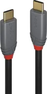 Kable USB - Kabel USB Lindy LINDY USB 3.2 Kabel Typ C/C 5A PD Anthra Line M/M 2m - miniaturka - grafika 1