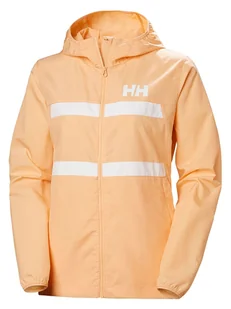 Helly Hansen Kurtka funkcyjna "Salt Stripe" w kolorze pomarańczowo-białym - Kurtki i kamizelki sportowe damskie - miniaturka - grafika 1