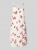 Sukienki - Sukienka mini rozkloszowana na regulowanych, cienkich ramiączkach model ‘NYA’ - miniaturka - grafika 1