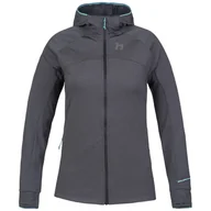 Kurtki i kamizelki sportowe damskie - Kurtka damska Hannah Eli Hoody Rozmiar: S / Kolor: szary - miniaturka - grafika 1