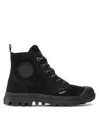 Botki damskie - Palladium Trapery Pampa Hi Zip Wl 95982-010-M Czarny - miniaturka - grafika 1