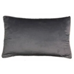 Poduszka ELYSE 50 x 30 cm szara - Poduszki dekoracyjne - miniaturka - grafika 1