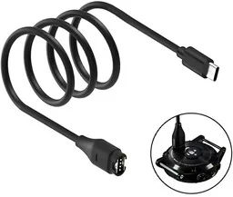 Beline Kabel do ładowania zegarków Garmin,, USB-C, 1m, czarny - Akcesoria do smartwatchy - miniaturka - grafika 1